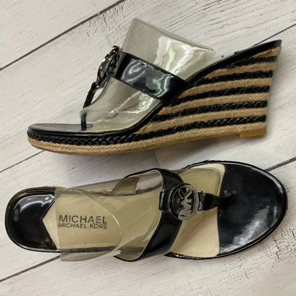 Wedge Espadrille Sandals by Michael Kors